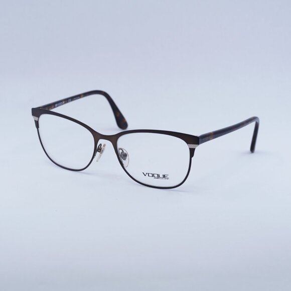 🕶️ New Vogue VO3963 934S Eyeglasses - Brown Frame 53mm - Picture 3 of 10